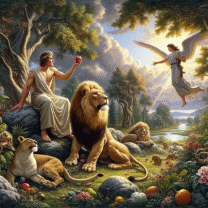 The First Gardener in the Garden of Eden