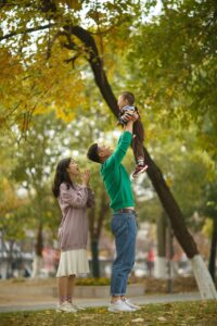 A child recognizing a returning father—symbolizing how we know His voice.