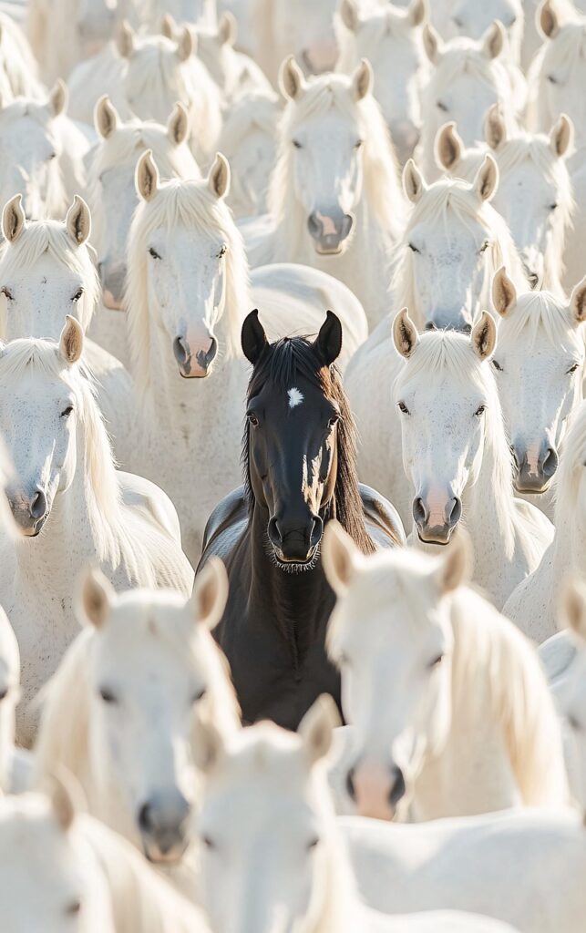 standing in faith with a different spirit