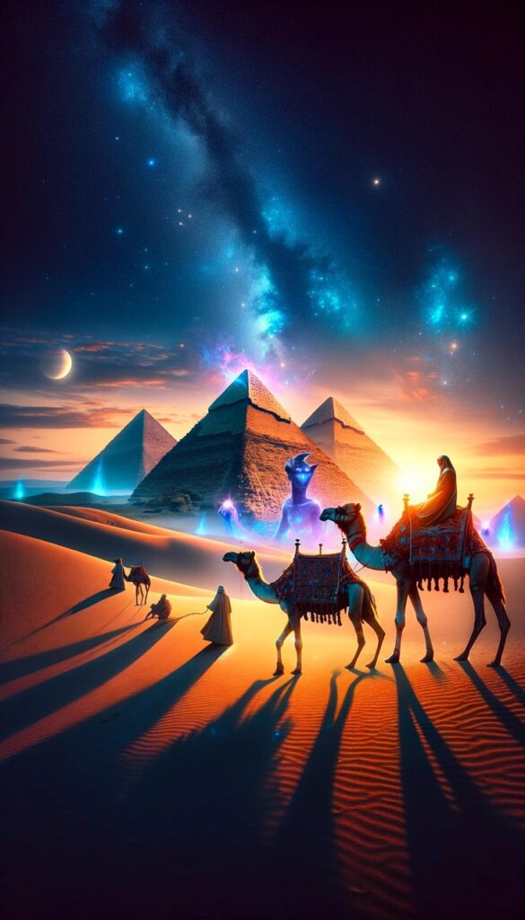 Baby Jesus Escaped To Egypt 