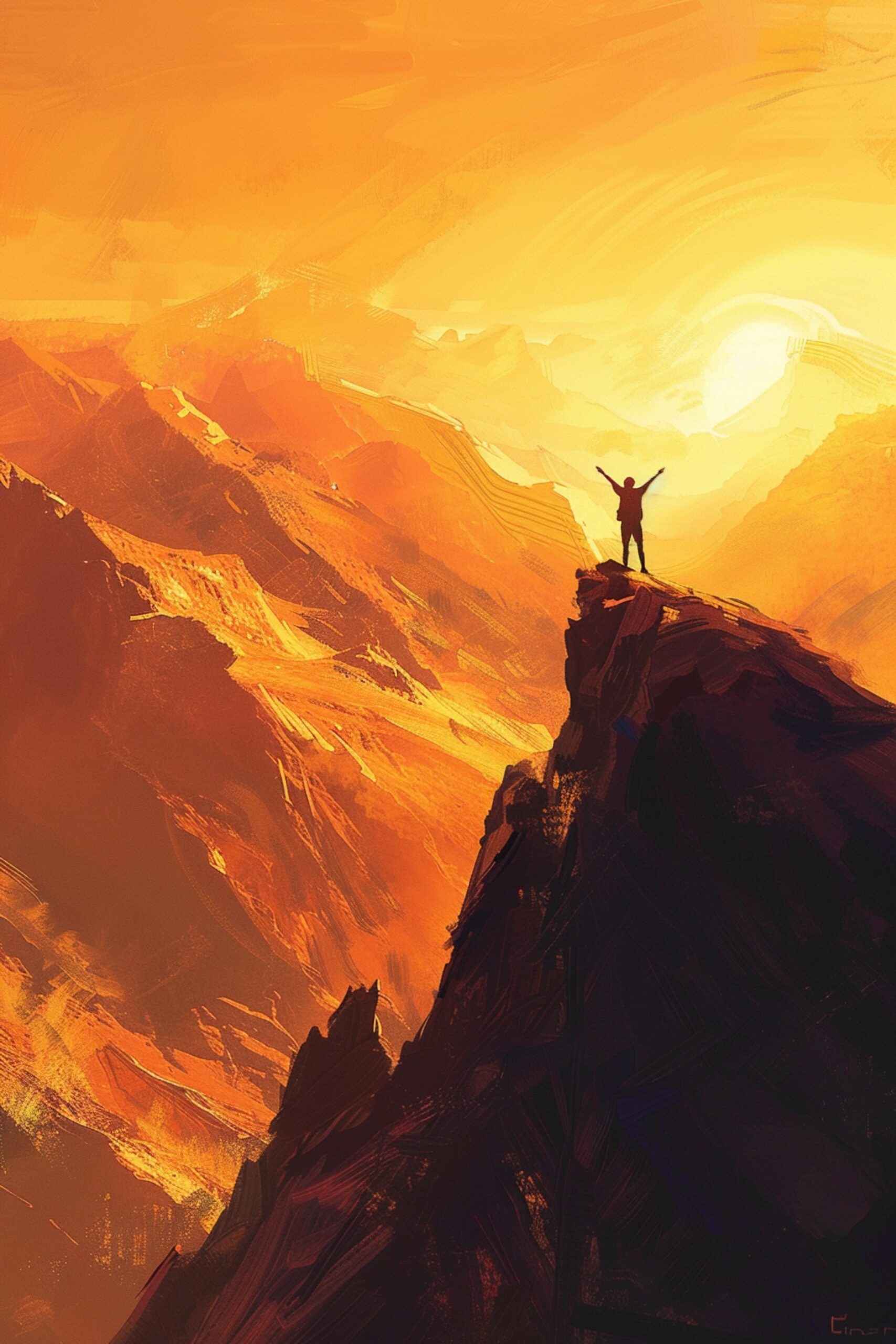 Person stepping forward in faith despite fear and uncertainty
