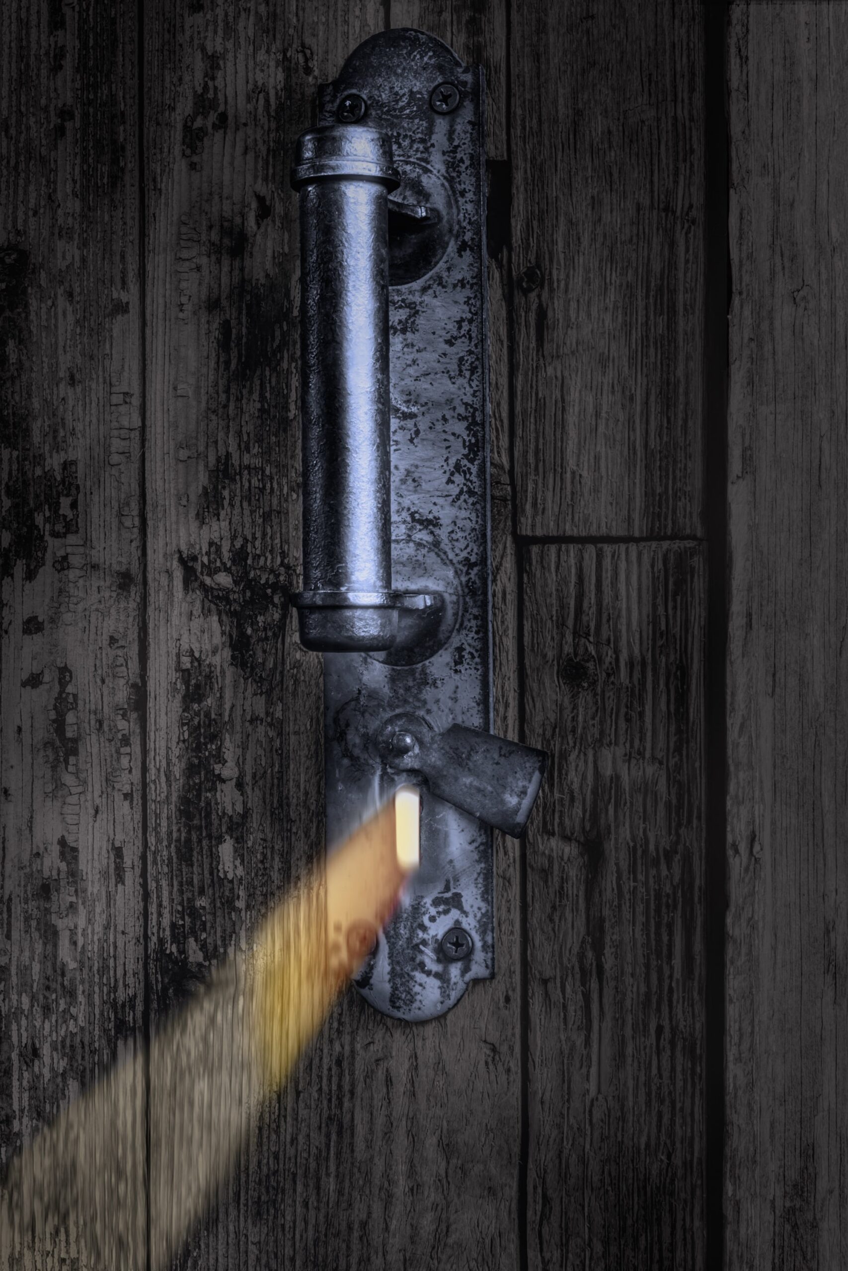 journey. Subscribe Here Light through a keyhole symbolizing Jesus is Knocking At your door